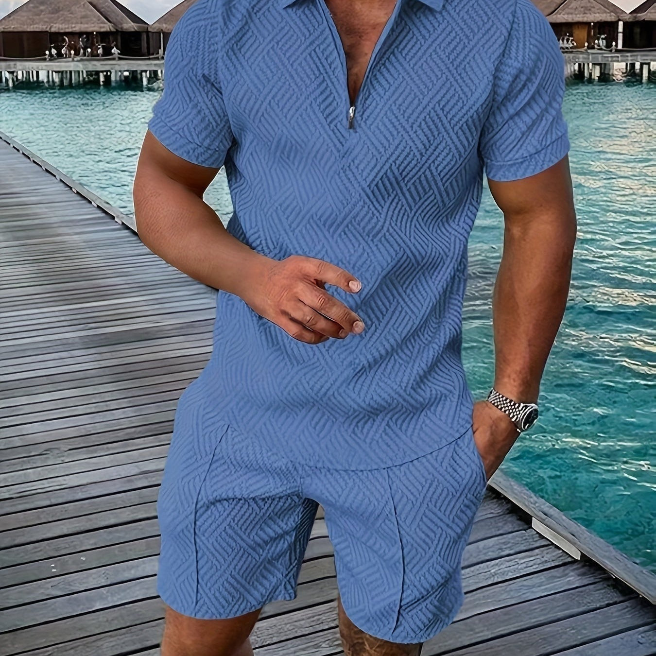 Polo-Shorts-Set Herren | Abgestimmt, Sommer