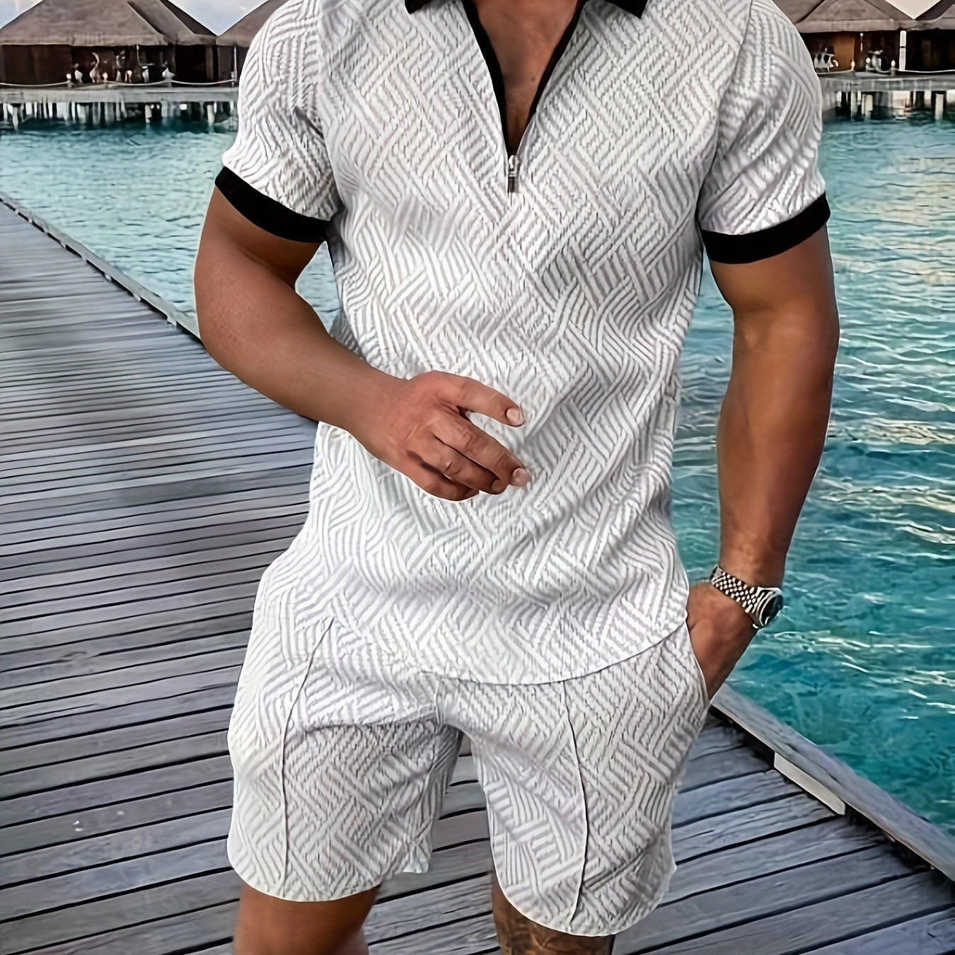 Polo-Shorts-Set Herren | Abgestimmt, Sommer