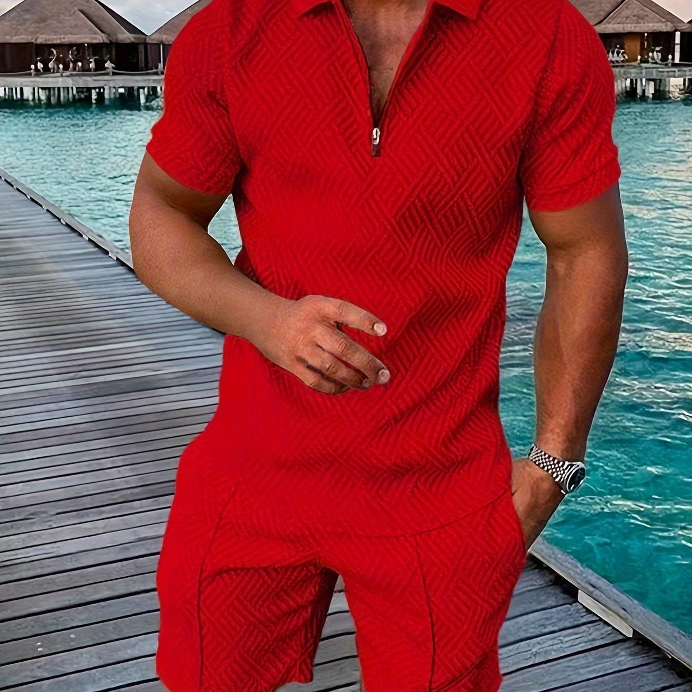 Polo-Shorts-Set Herren | Abgestimmt, Sommer