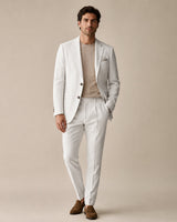 White Men's Two-Piece Suit