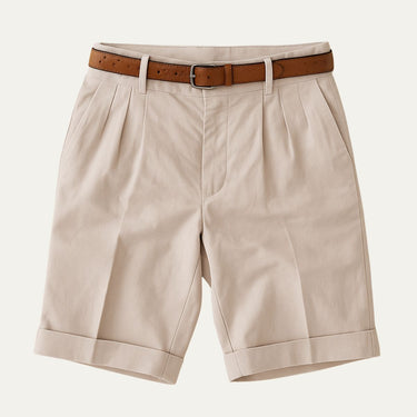 Bundfalten-Shorts Herren | Tailliert, Smart-Casual