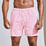 Men's Quick-Dry Swim Shorts in Pink