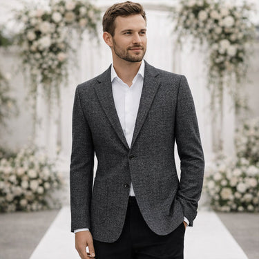 The Sarentino | Karo-Blazer Herren, Vintage, Schmal